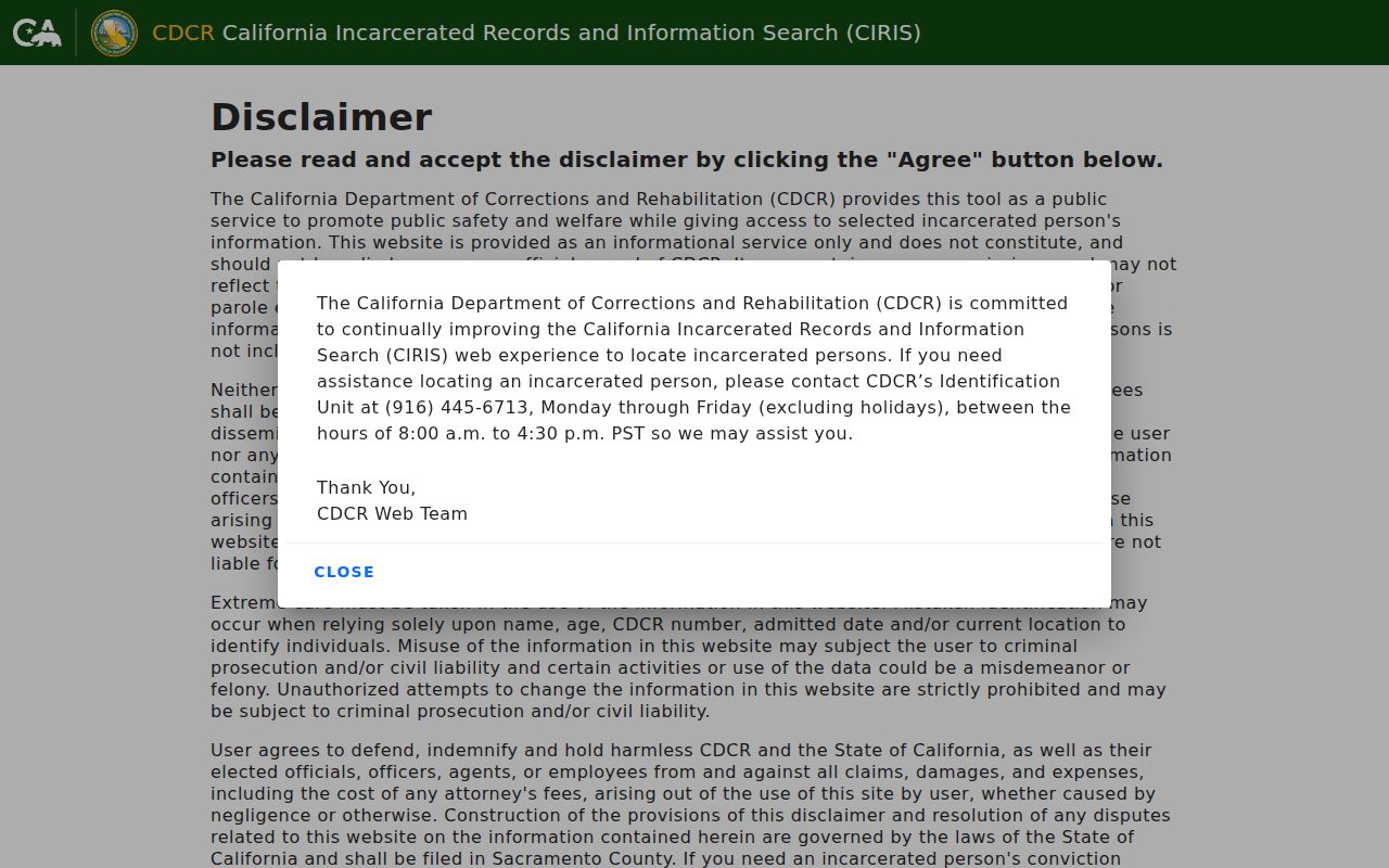 Santa Monica residents directory California incarcerated person locator